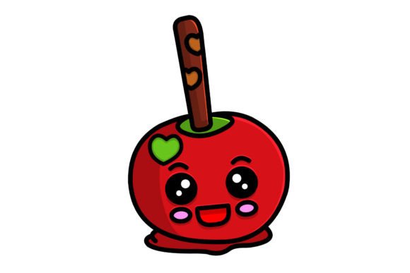 A Cute Apple Christmas Character: Design Review for Embroidery