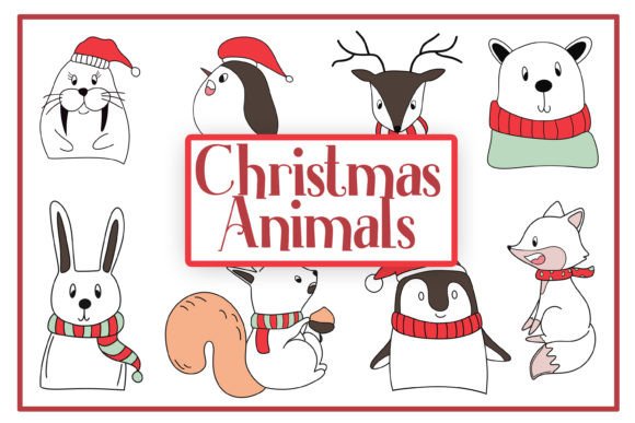 A Festive, Craft-Friendly Graphics Bundle for Holiday Illustrations