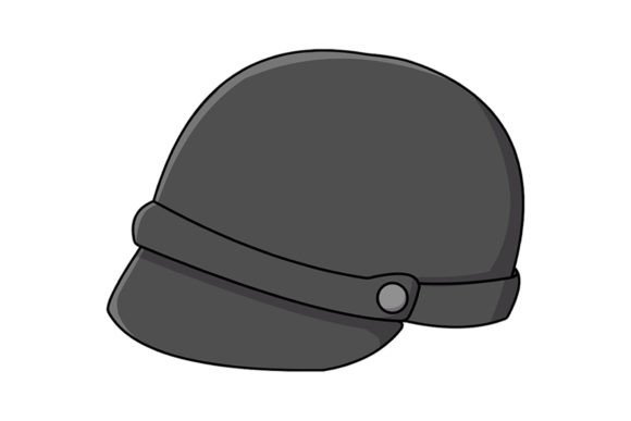 A Festive Helmet Vector Graphic for Illustrations