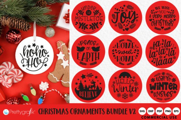 A Festive Ornament Collection for Business Graphics & Illustrations