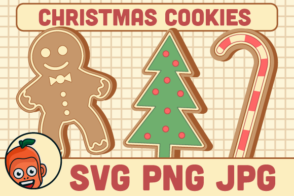A Gingerbread SVG for Holiday Branding and Graphics