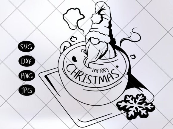 A Real Designer's Look at the Cute Christmas Gnome in a Cup