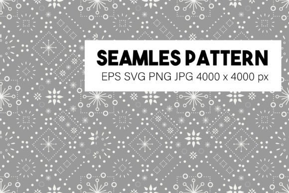 An Ornamental Christmas Pattern for Crafters & Small Businesses
