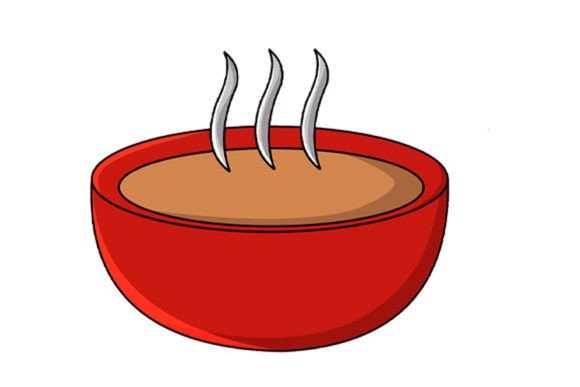 Assessing a Christmas Soup Icon for Client-Ready Graphics