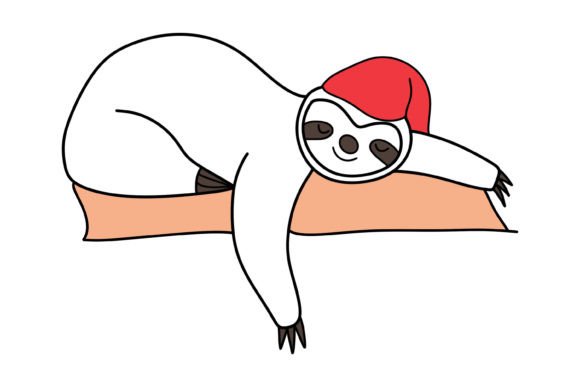 Christmas Animal Sublimation Sloth: A Design Asset Review