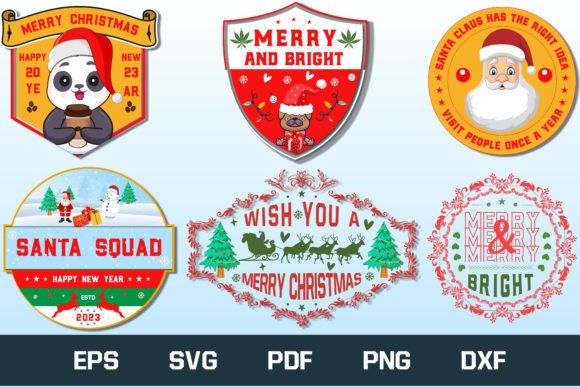 Christmas Badge Design Bundle Review for Embroidery Projects
