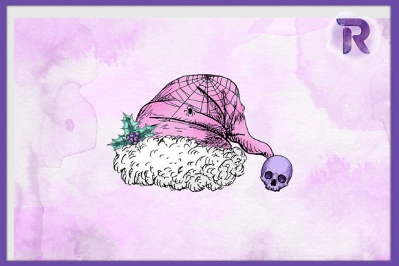 Christmas Goth Pastel Hat: A Designer's Review for Embroidery