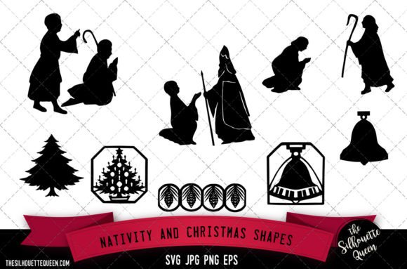 How Nativity and Christmas Shapes SVG Elevates Your Seasonal Content