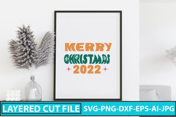My Take on the Merry Christmas 2022 Retro SVG for Content Publishing