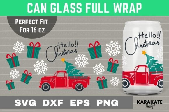 Reviewing Hello Christmas Glass Wrap Graphics for Blog Design