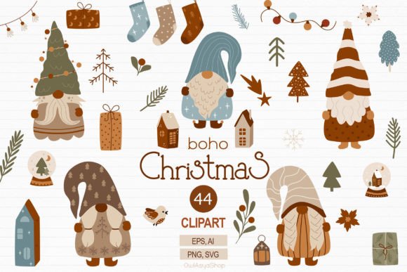 The Boho Gnome Graphics That Elevate Seasonal Branding